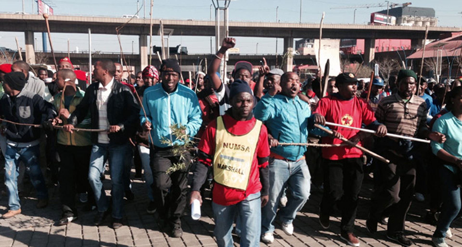 Intimidation Mars Petrol Station Strike